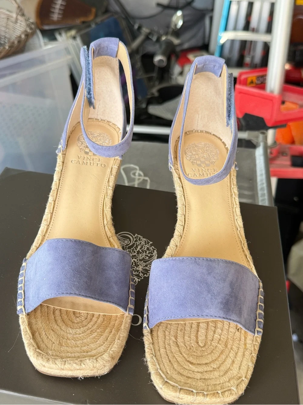 Vince Camuto Bluesy Espadrille Wedge Sandals